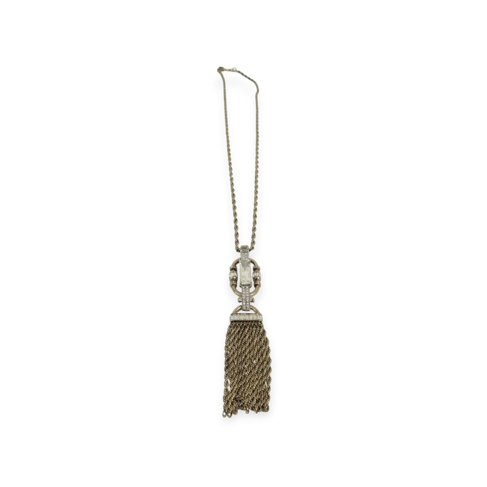 Banana Republic Statement Tassel Necklace - 90's